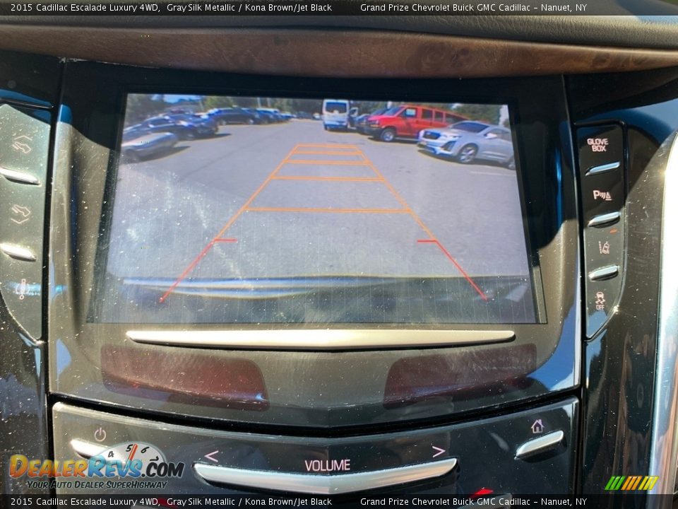 2015 Cadillac Escalade Luxury 4WD Gray Silk Metallic / Kona Brown/Jet Black Photo #23