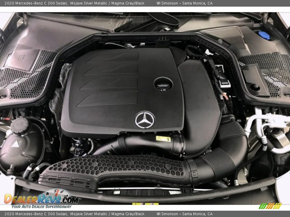 2020 Mercedes-Benz C 300 Sedan Mojave Silver Metallic / Magma Gray/Black Photo #8
