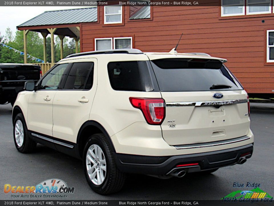 2018 Ford Explorer XLT 4WD Platinum Dune / Medium Stone Photo #3