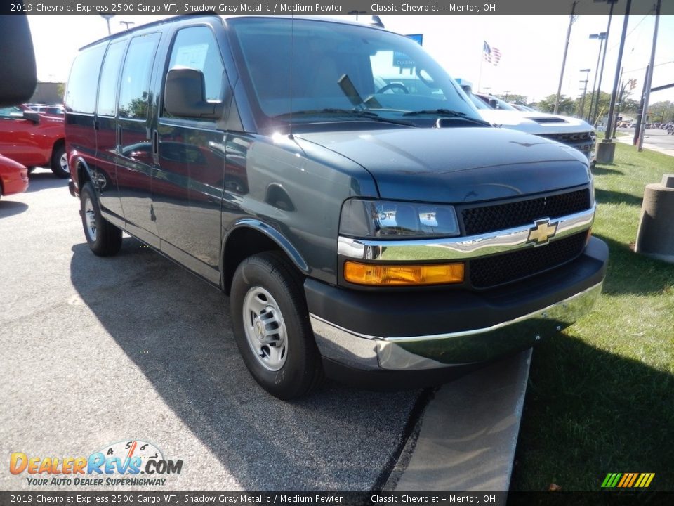 2019 Chevrolet Express 2500 Cargo WT Shadow Gray Metallic / Medium Pewter Photo #3