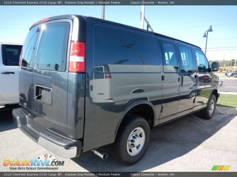 Shadow Gray Metallic 2019 Chevrolet Express 2500 Cargo WT Photo #4