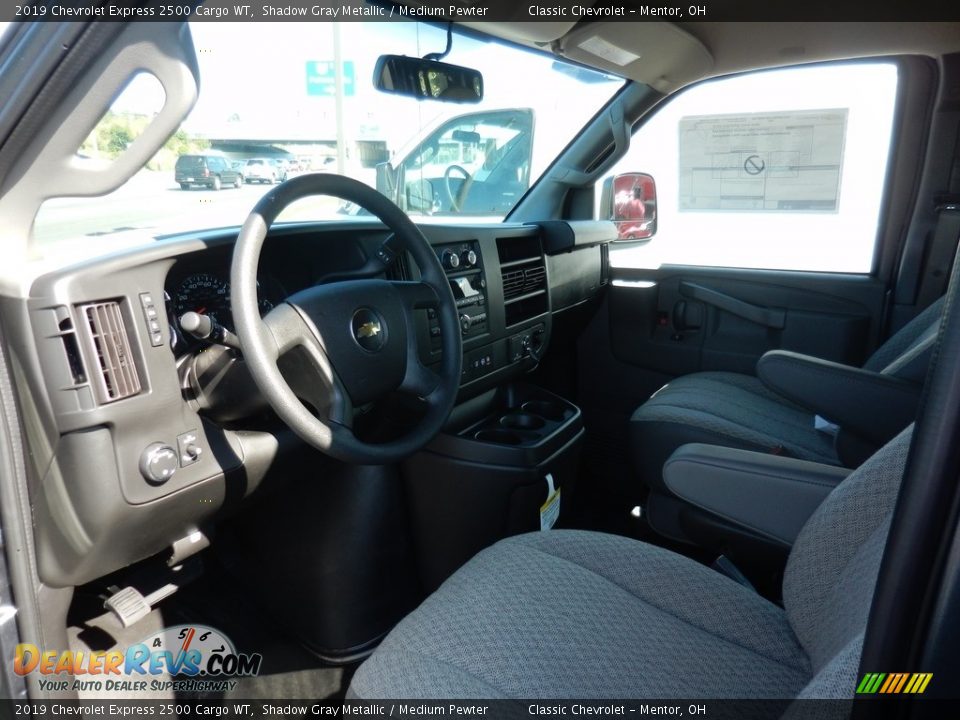 2019 Chevrolet Express 2500 Cargo WT Shadow Gray Metallic / Medium Pewter Photo #7