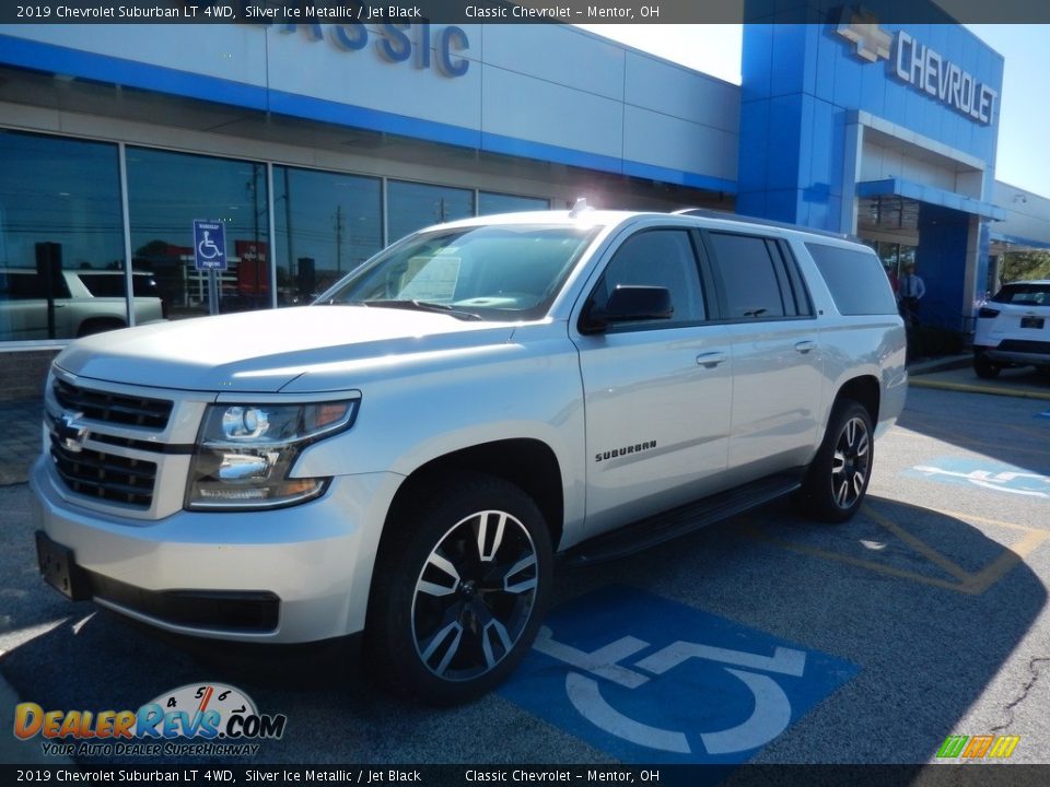 2019 Chevrolet Suburban LT 4WD Silver Ice Metallic / Jet Black Photo #1