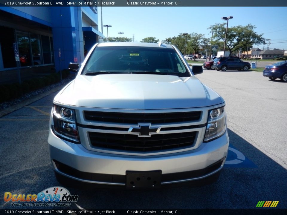 2019 Chevrolet Suburban LT 4WD Silver Ice Metallic / Jet Black Photo #2