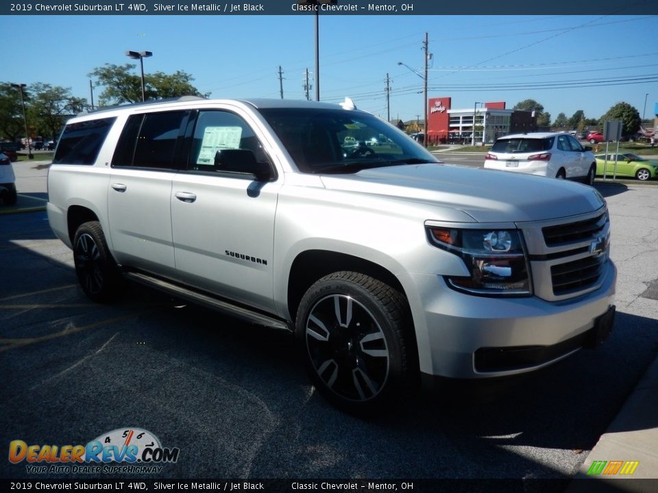 2019 Chevrolet Suburban LT 4WD Silver Ice Metallic / Jet Black Photo #3