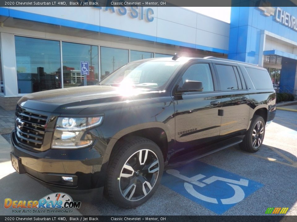 2020 Chevrolet Suburban LT 4WD Black / Jet Black Photo #1