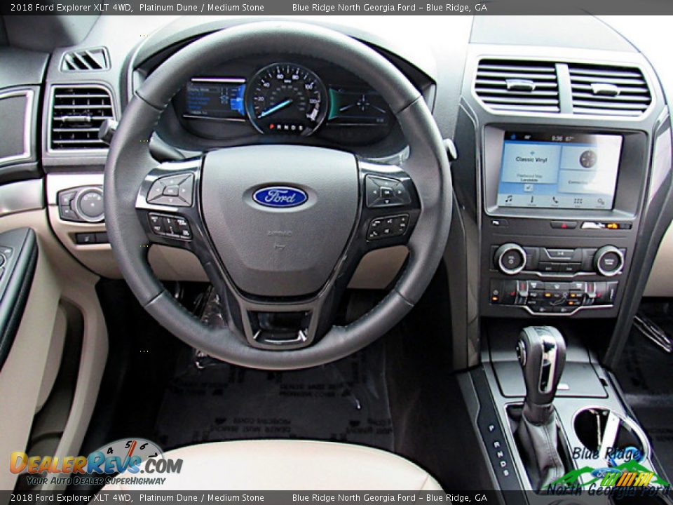 2018 Ford Explorer XLT 4WD Platinum Dune / Medium Stone Photo #15