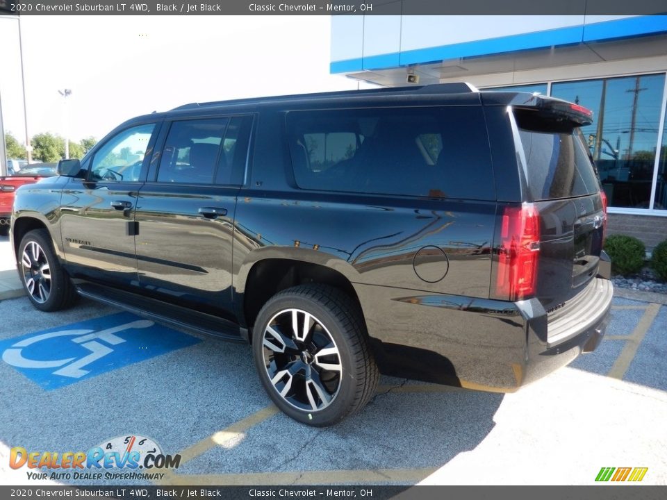 2020 Chevrolet Suburban LT 4WD Black / Jet Black Photo #5