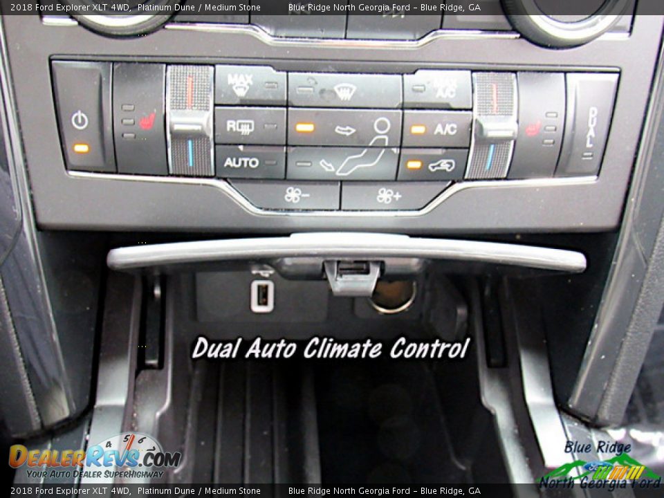 2018 Ford Explorer XLT 4WD Platinum Dune / Medium Stone Photo #23