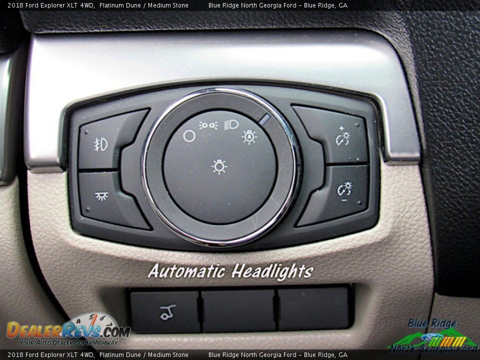 2018 Ford Explorer XLT 4WD Platinum Dune / Medium Stone Photo #24