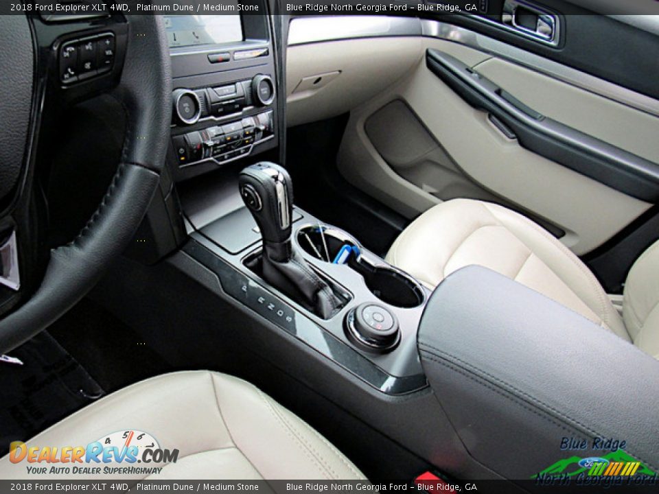 2018 Ford Explorer XLT 4WD Platinum Dune / Medium Stone Photo #27