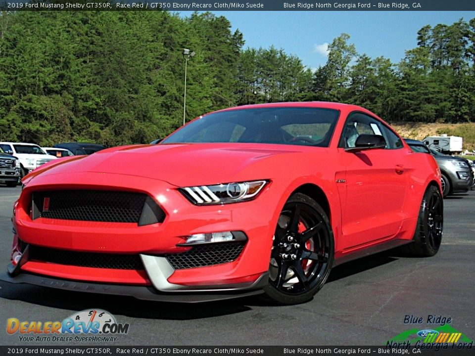 2019 Ford Mustang Shelby GT350R Race Red / GT350 Ebony Recaro Cloth/Miko Suede Photo #1