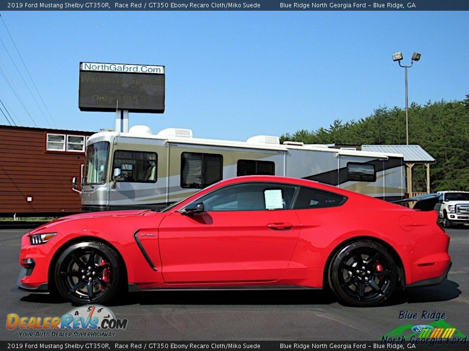 2019 Ford Mustang Shelby GT350R Race Red / GT350 Ebony Recaro Cloth/Miko Suede Photo #2