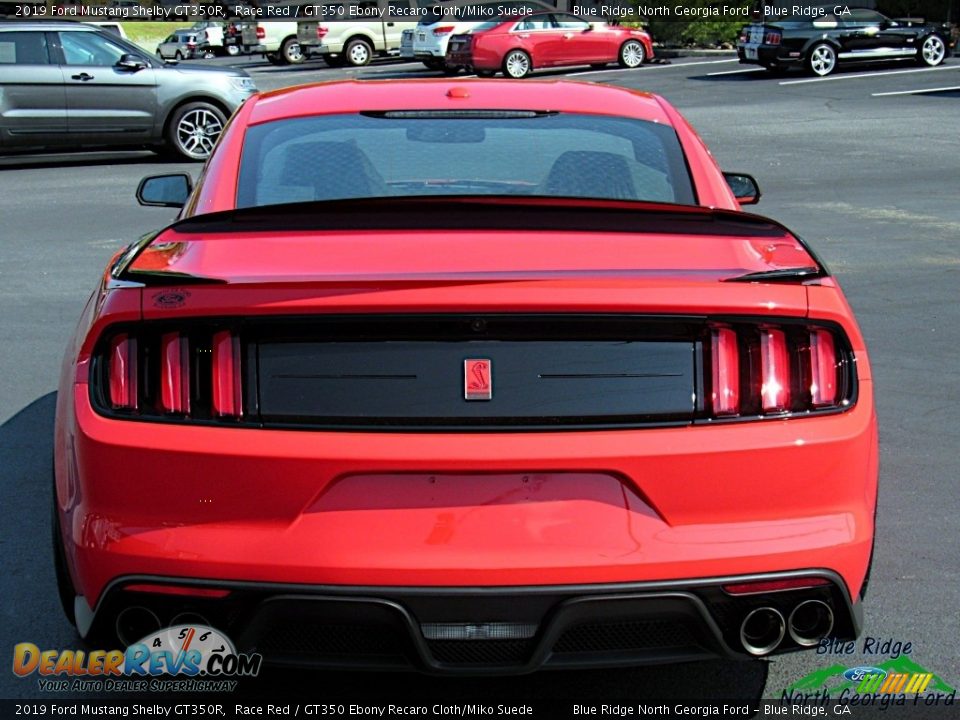 2019 Ford Mustang Shelby GT350R Race Red / GT350 Ebony Recaro Cloth/Miko Suede Photo #4