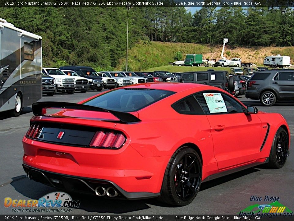 2019 Ford Mustang Shelby GT350R Race Red / GT350 Ebony Recaro Cloth/Miko Suede Photo #5