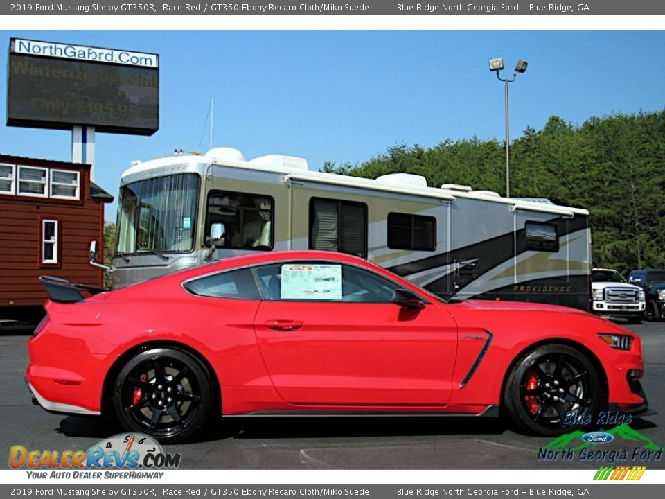 2019 Ford Mustang Shelby GT350R Race Red / GT350 Ebony Recaro Cloth/Miko Suede Photo #6