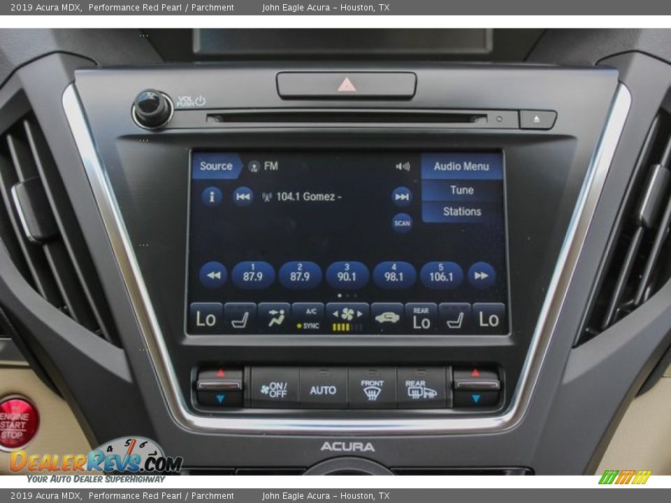 Controls of 2019 Acura MDX  Photo #30