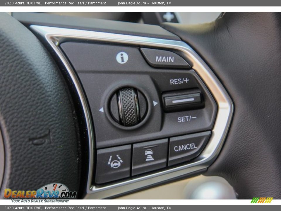 2020 Acura RDX FWD Performance Red Pearl / Parchment Photo #35