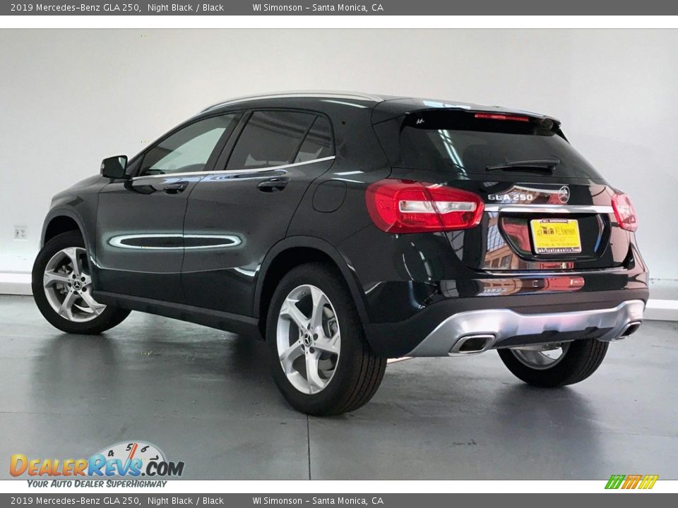 2019 Mercedes-Benz GLA 250 Night Black / Black Photo #2