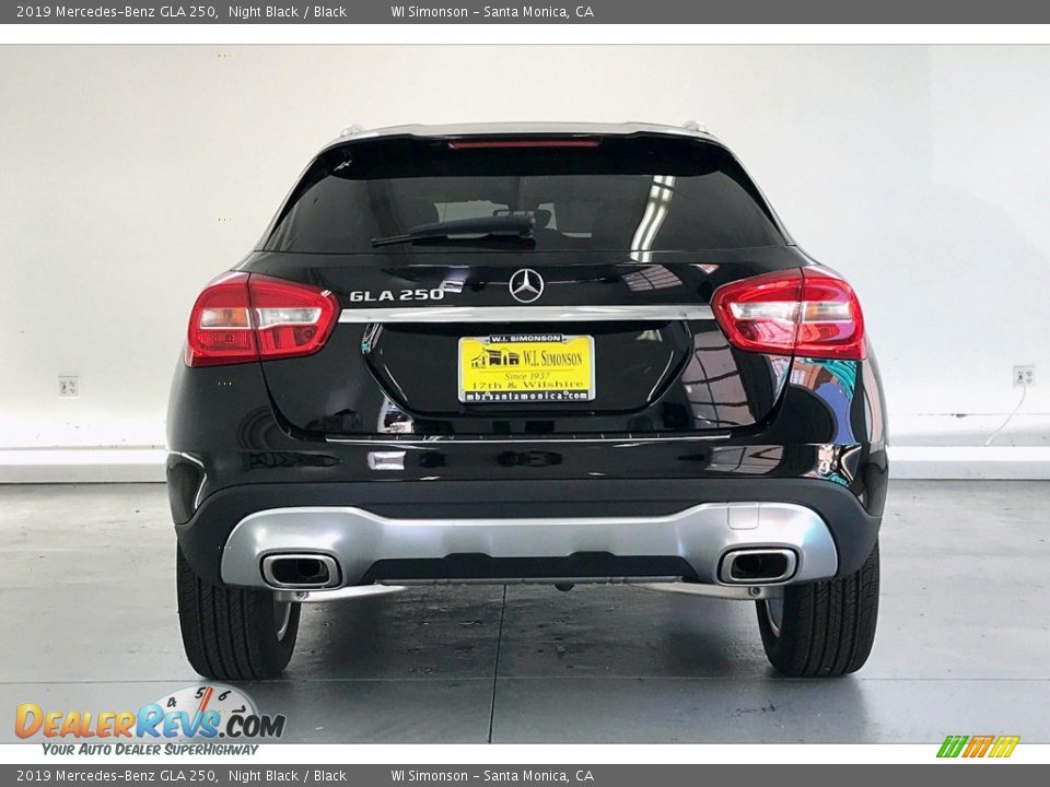 2019 Mercedes-Benz GLA 250 Night Black / Black Photo #3