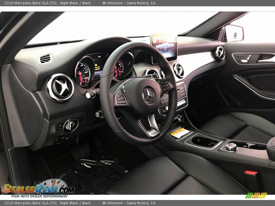 Black Interior - 2019 Mercedes-Benz GLA 250 Photo #4