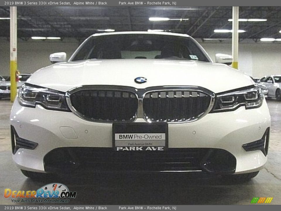 2019 BMW 3 Series 330i xDrive Sedan Alpine White / Black Photo #7