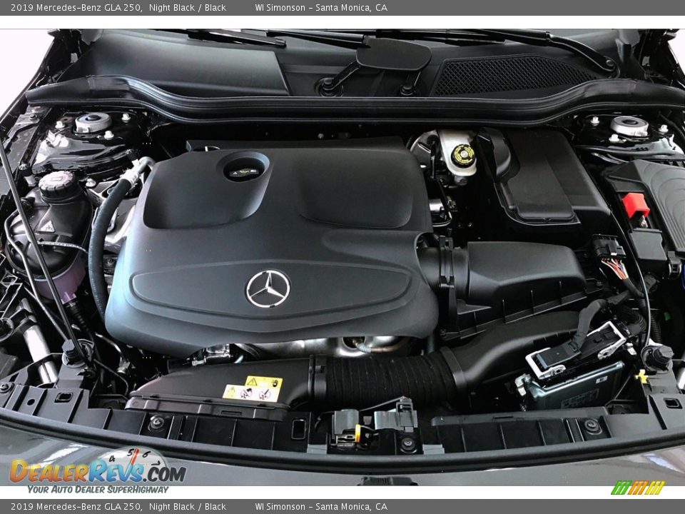 2019 Mercedes-Benz GLA 250 Night Black / Black Photo #8