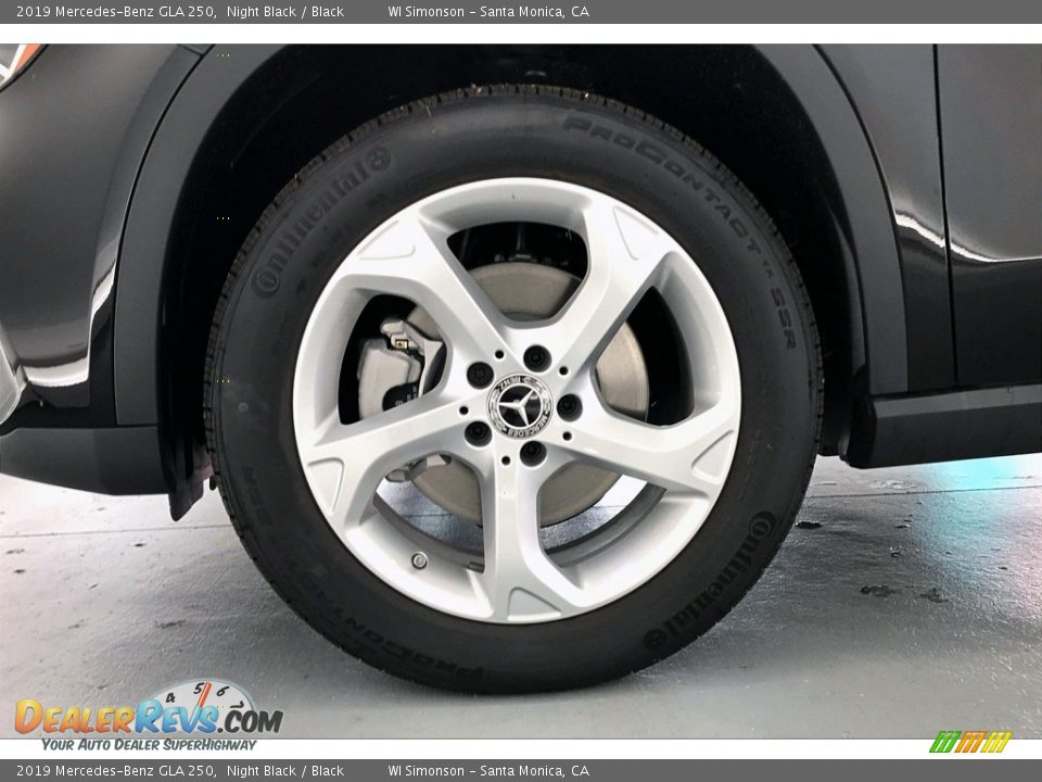 2019 Mercedes-Benz GLA 250 Night Black / Black Photo #9