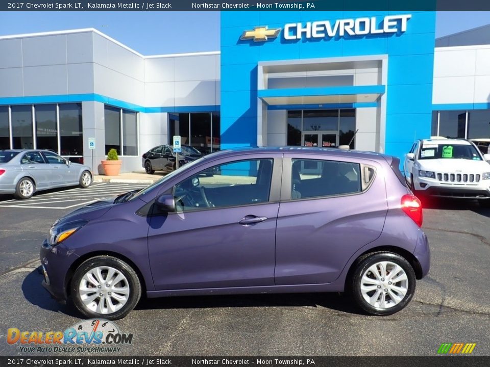 2017 Chevrolet Spark LT Kalamata Metallic / Jet Black Photo #3