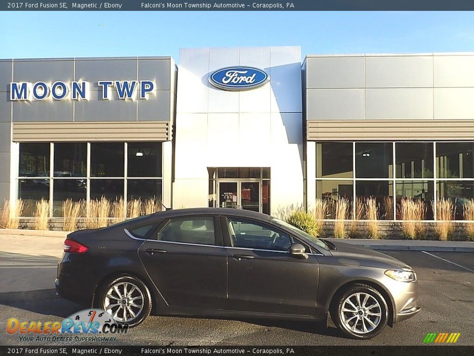 2017 Ford Fusion SE Magnetic / Ebony Photo #1