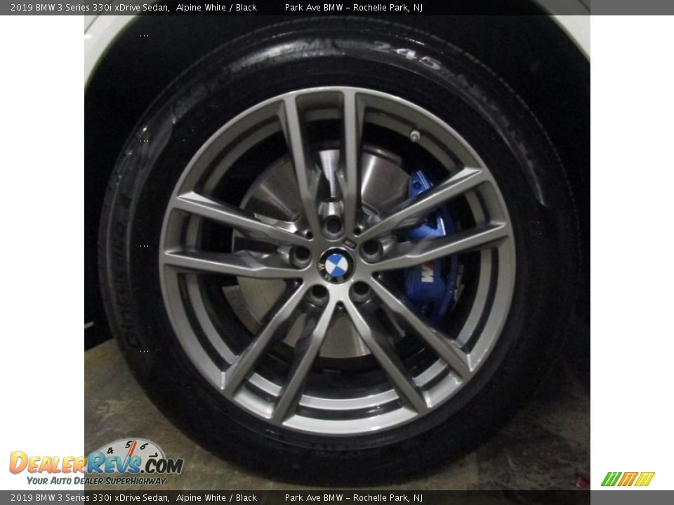 2019 BMW 3 Series 330i xDrive Sedan Alpine White / Black Photo #30