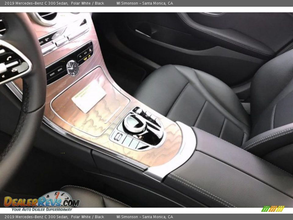 2019 Mercedes-Benz C 300 Sedan Polar White / Black Photo #7