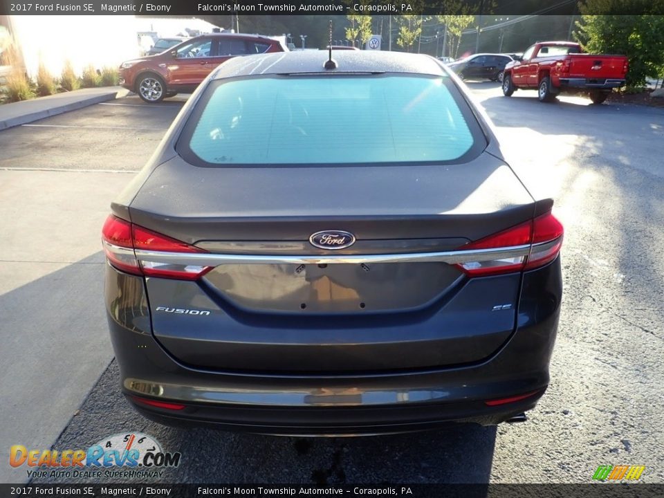2017 Ford Fusion SE Magnetic / Ebony Photo #3