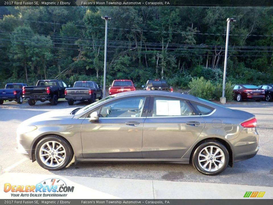 2017 Ford Fusion SE Magnetic / Ebony Photo #5