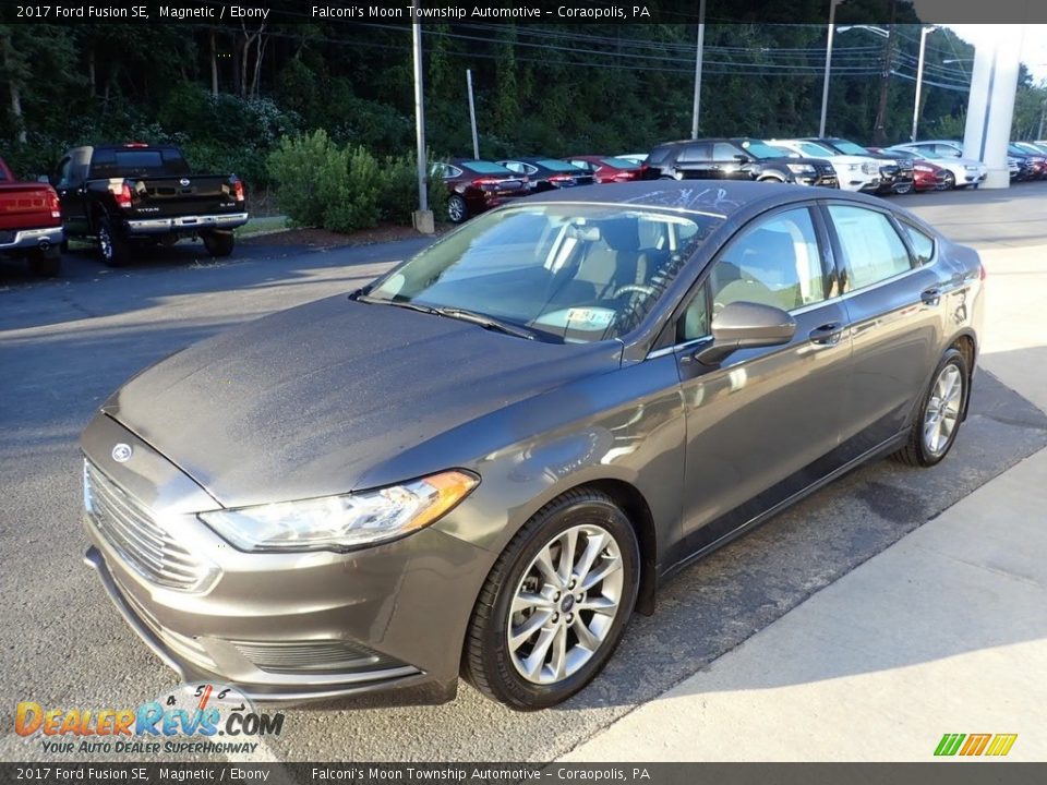 2017 Ford Fusion SE Magnetic / Ebony Photo #6