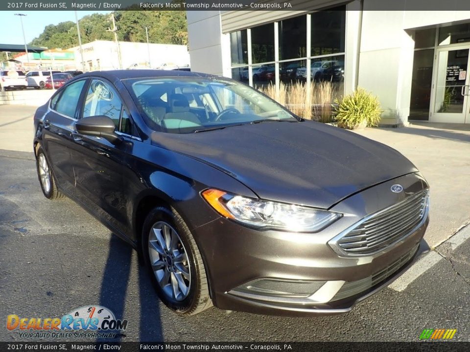 2017 Ford Fusion SE Magnetic / Ebony Photo #8