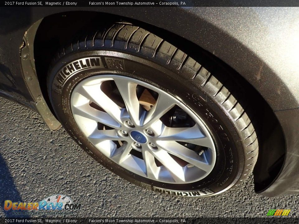 2017 Ford Fusion SE Magnetic / Ebony Photo #9