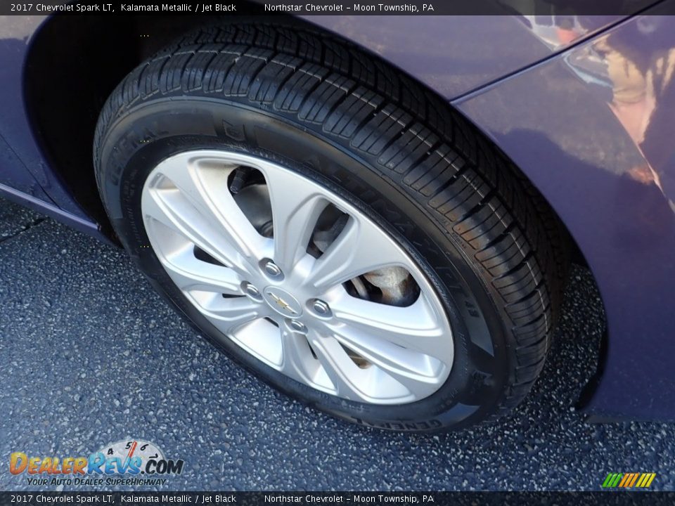 2017 Chevrolet Spark LT Kalamata Metallic / Jet Black Photo #14