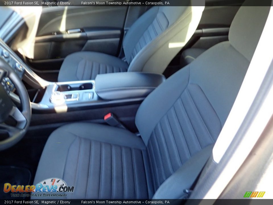 2017 Ford Fusion SE Magnetic / Ebony Photo #15