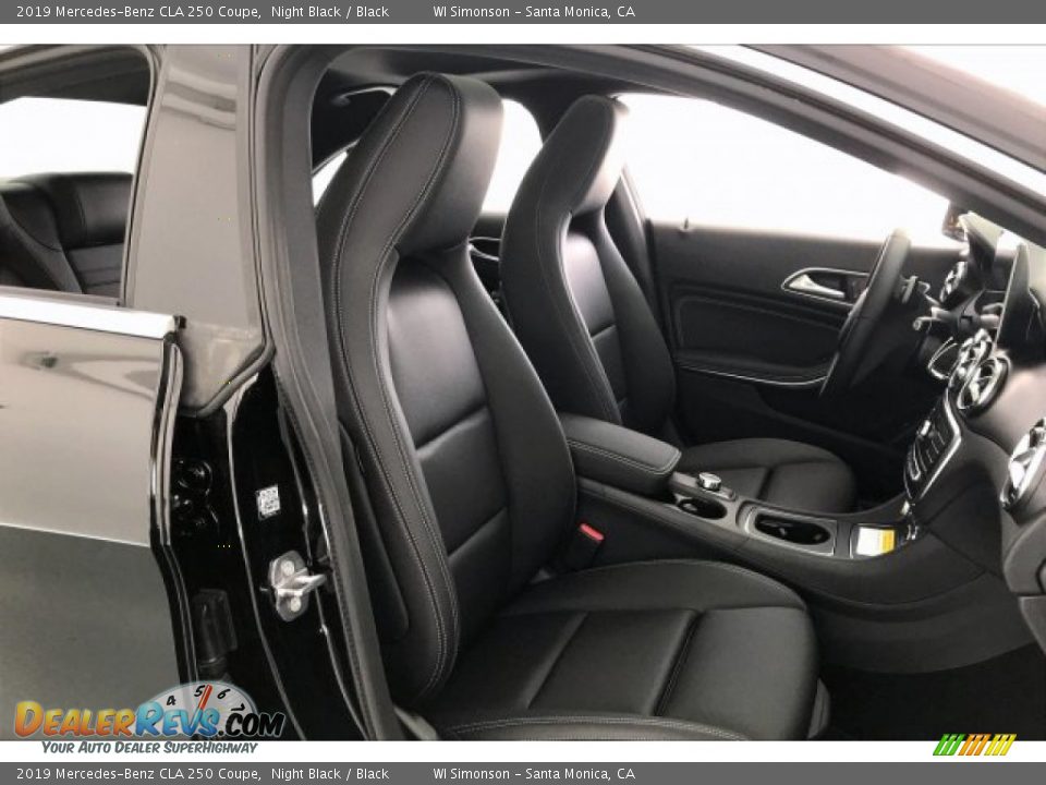 2019 Mercedes-Benz CLA 250 Coupe Night Black / Black Photo #5