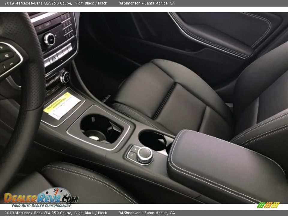 2019 Mercedes-Benz CLA 250 Coupe Night Black / Black Photo #7