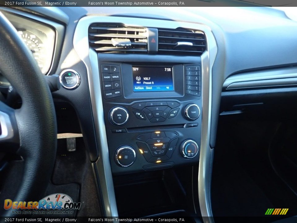 2017 Ford Fusion SE Magnetic / Ebony Photo #22
