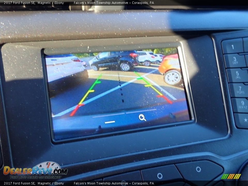 2017 Ford Fusion SE Magnetic / Ebony Photo #25