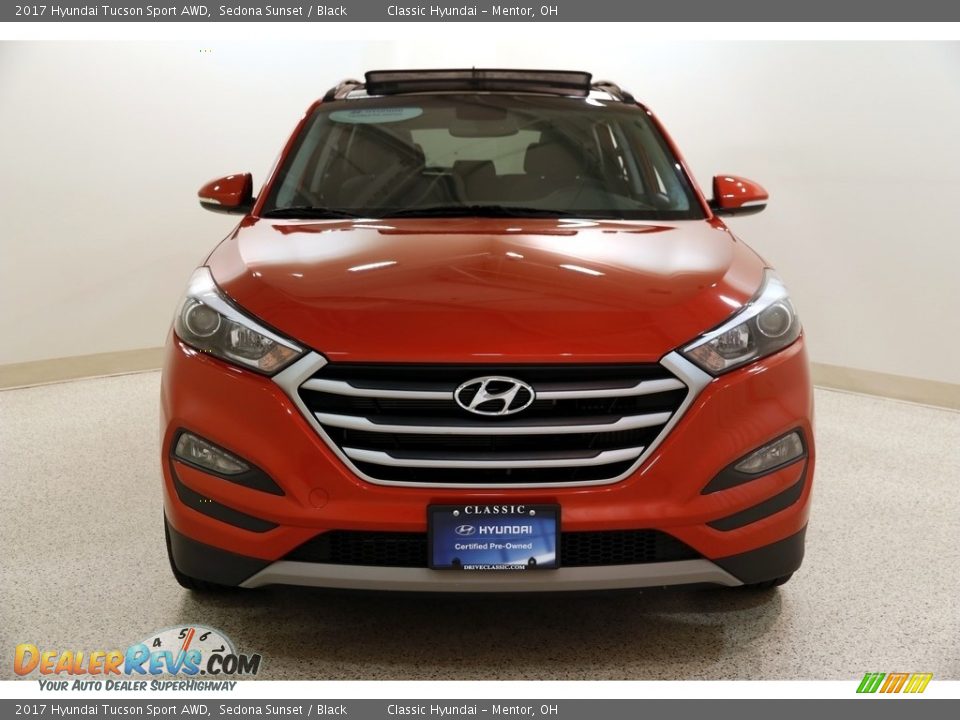 2017 Hyundai Tucson Sport AWD Sedona Sunset / Black Photo #2