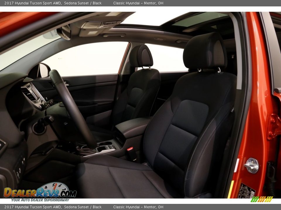 2017 Hyundai Tucson Sport AWD Sedona Sunset / Black Photo #5