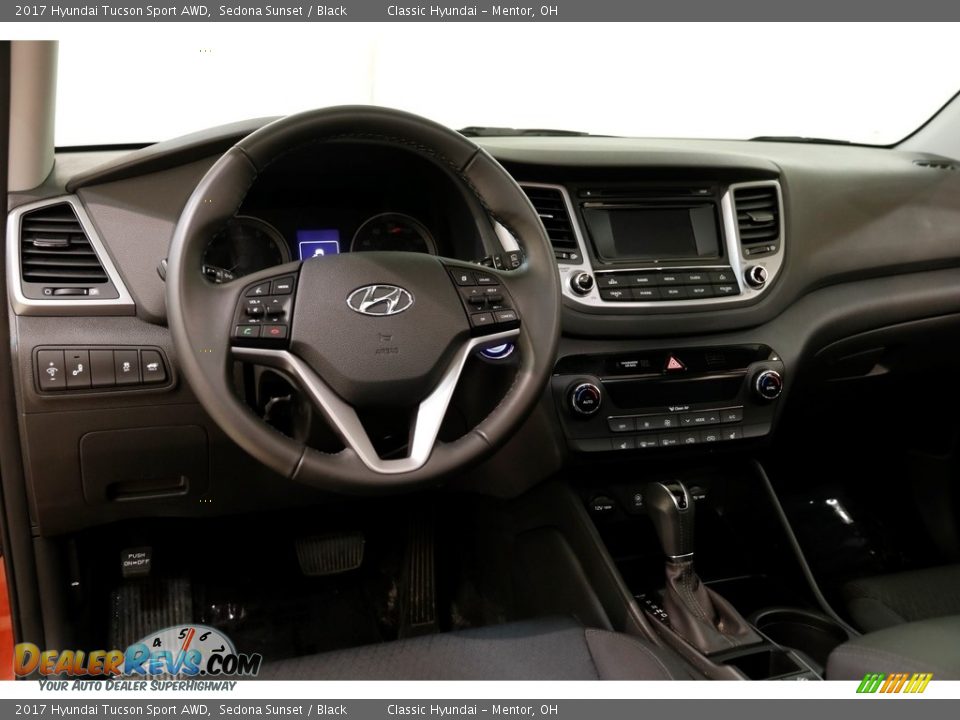 2017 Hyundai Tucson Sport AWD Sedona Sunset / Black Photo #6