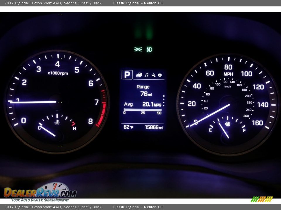 2017 Hyundai Tucson Sport AWD Sedona Sunset / Black Photo #8