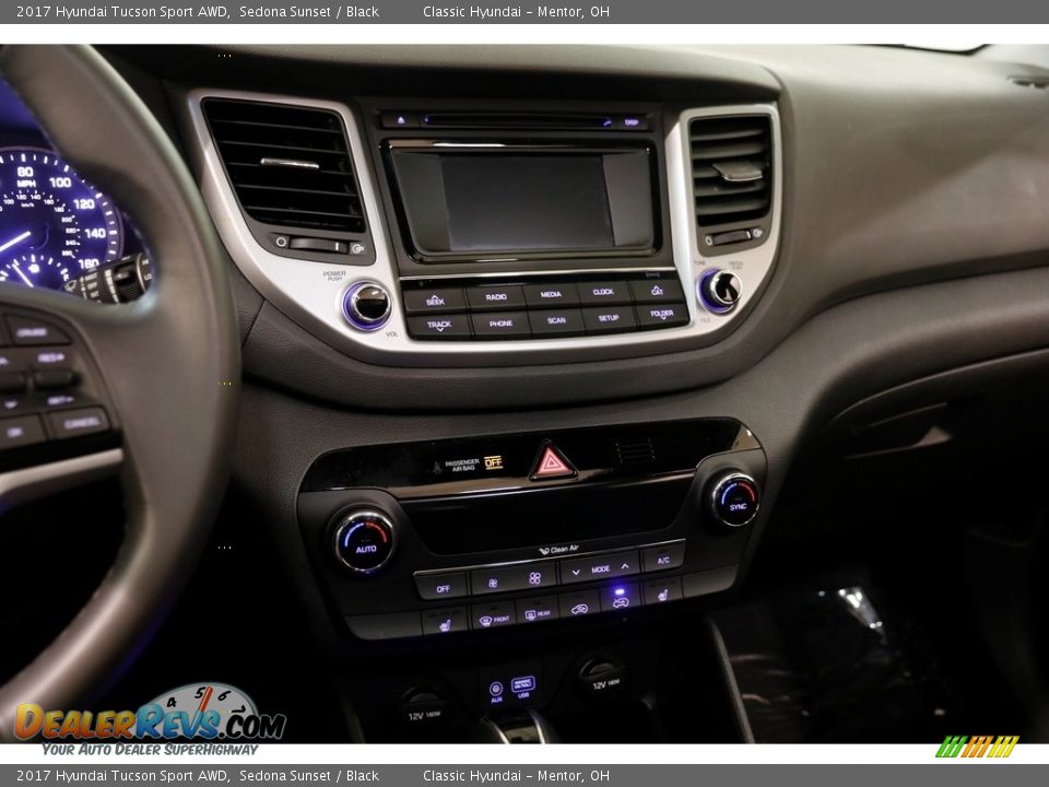 2017 Hyundai Tucson Sport AWD Sedona Sunset / Black Photo #9