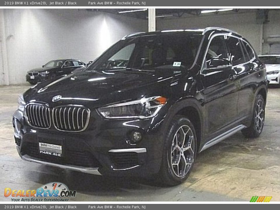 2019 BMW X1 xDrive28i Jet Black / Black Photo #1