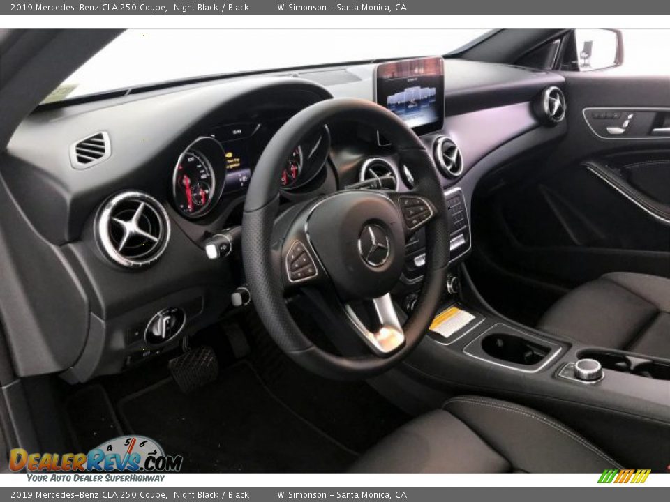 2019 Mercedes-Benz CLA 250 Coupe Night Black / Black Photo #4